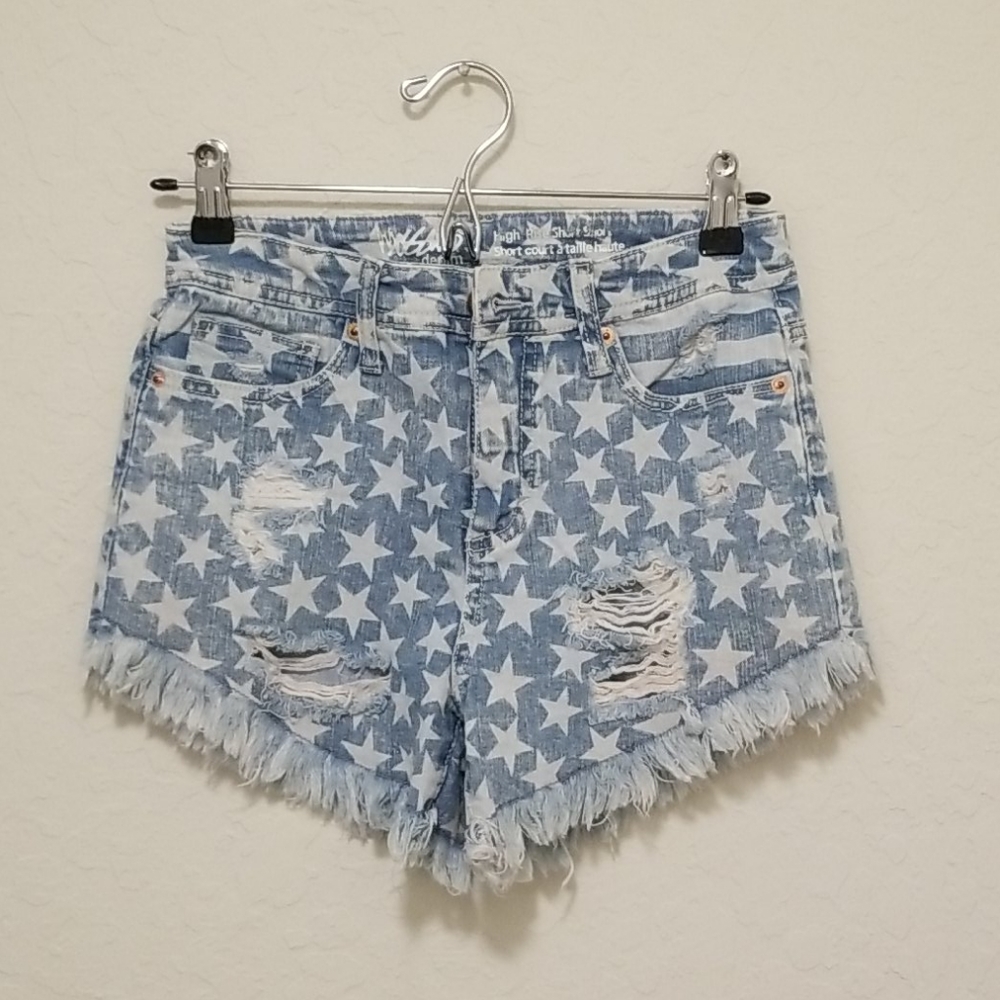 2 for $12 Mossimo mini denim shorts